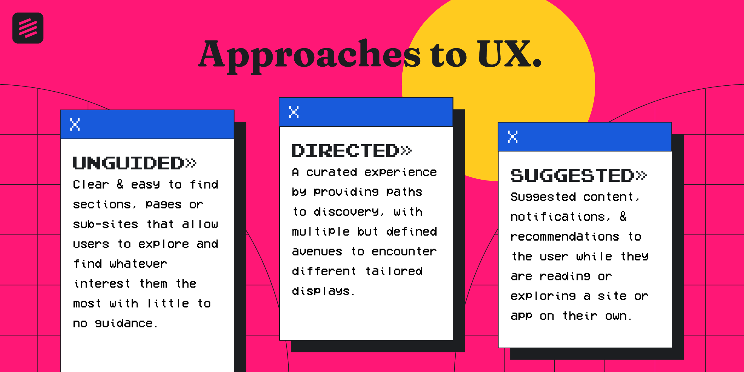 UX improvements