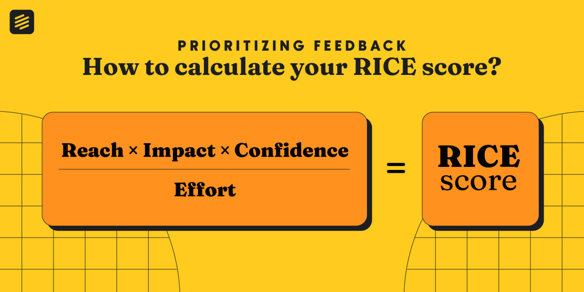 how to calculate RICE score for product development, product roadmap
