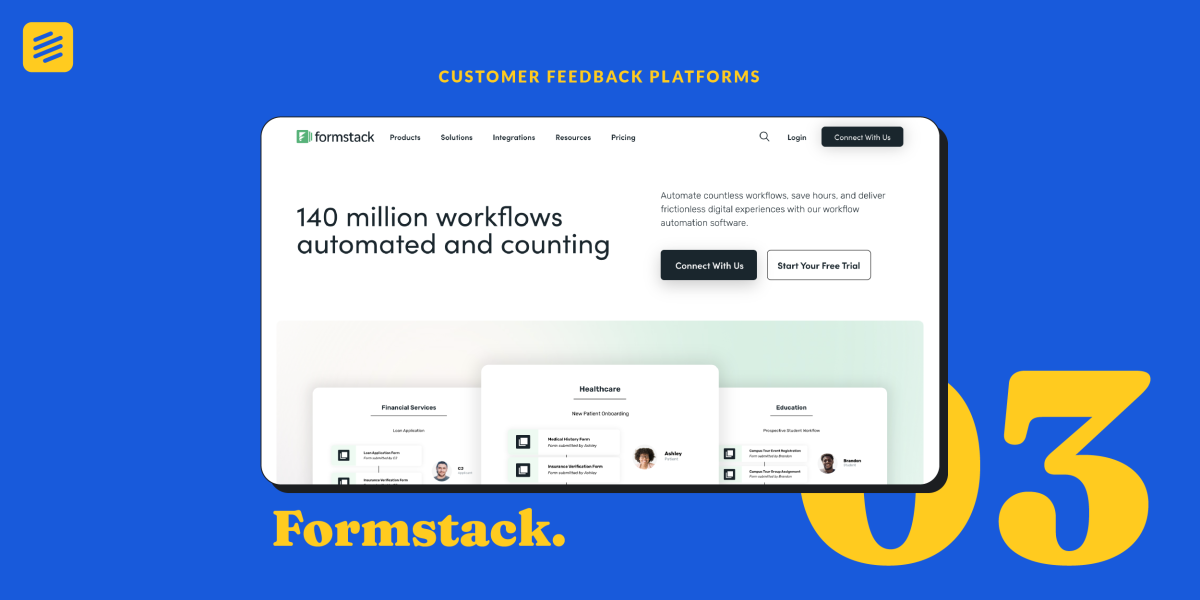 Customer feedback management tool - Formstack